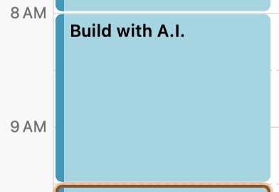 What do I stop doing to make space for AI?